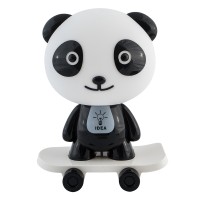 TLC 4010 PANDA SKATE ΑΣΠΡOMAYΡΟ 1ΧΕ14