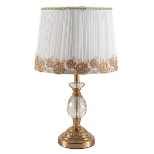 TLC 6839 AB ΕΠΙΤΡΑΠΕΖΙΑ ΛΑΜΠΑ  ΜΕ ΚΕΝΤΗΤΟ ΠΛΙΣΕ ΚΑΠΕΛΟ 1ΧΕ27