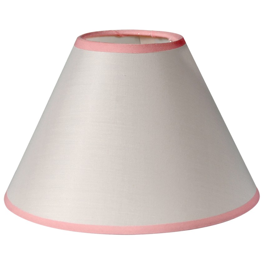 Καπέλο φωτιστικού σομόν υφασμάτινο για E14 – CL 14 PK Καπέλο φωτιστικού σομόν υφασμάτινο CL 14 PK E14