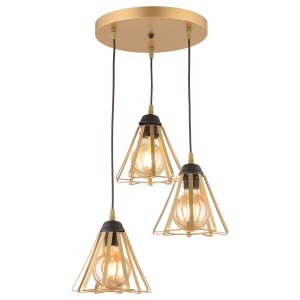 PDT 1255-3 AB 3/Φ ΤΡΙΓΩΝΑ ΣΕ ΡΟΖΕΤΑ 3ΧΕ27