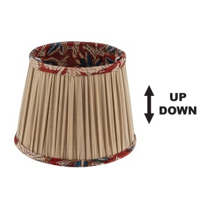 SPI 20 BG/RD-FL ΚΑΠΕΛΟ ΜΠΕΖ+ΚΟΚΚΙΝΑ ΛΟΥΛΟΥΔΙΑ E14  (30-35d-20h) UP/DOWN