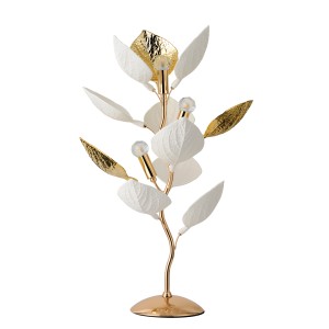 TLC 782-3 GD ΕΠΙΤΡΑΠΕΖΙΑ ΛΑΜΠΑ ΜΕ ΦΥΛΛΑ  Ε14Χ3