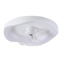 Ανεμιστήρας Οροφής LED 30W CCT Dimmer CFC 9509 WH Ø50cm