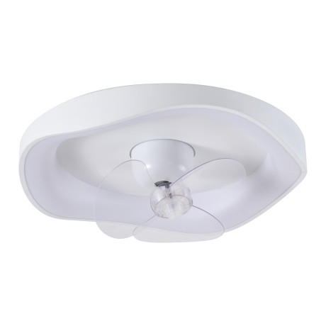 Ανεμιστήρας Οροφής LED 30W CCT Dimmer CFC 9509 WH Ø50cm