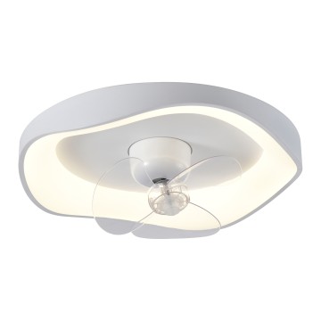 Ανεμιστήρας Οροφής LED 30W CCT Dimmer CFC 9509 WH Ø50cm