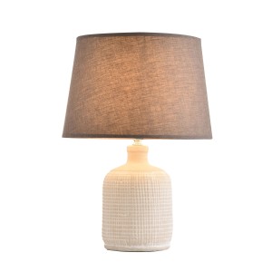 TLC 6354 ΕΠΙΤΡΑΠΕΖΙΑ ΛΑΜΠΑ ΚΕΡΑΜΙΚΗ ΜΕ ΑΜΠΑΖΟΥΡ