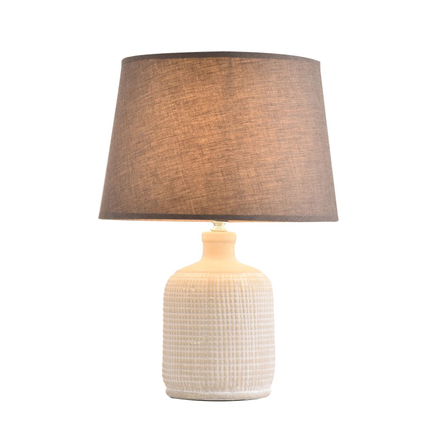 TLC 6354 ΕΠΙΤΡΑΠΕΖΙΑ ΛΑΜΠΑ ΚΕΡΑΜΙΚΗ ΜΕ ΑΜΠΑΖΟΥΡ