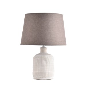 TLC 6354 ΕΠΙΤΡΑΠΕΖΙΑ ΛΑΜΠΑ ΚΕΡΑΜΙΚΗ ΜΕ ΑΜΠΑΖΟΥΡ