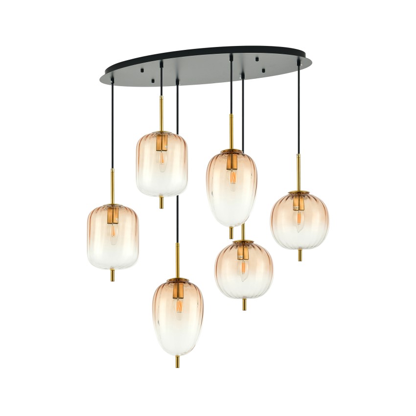 Glint® 4022-6 YL 6/Φ 3 ΣΧΕΔΙΑ ΓΥΑΛΙΑ ΜΕΛΙ ΝΤΕΓΚΡΑΝΤΕ 6xE-14