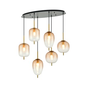 Glint® 4022-6 YL 6/Φ 3 ΣΧΕΔΙΑ ΓΥΑΛΙΑ ΜΕΛΙ ΝΤΕΓΚΡΑΝΤΕ 6xE-14