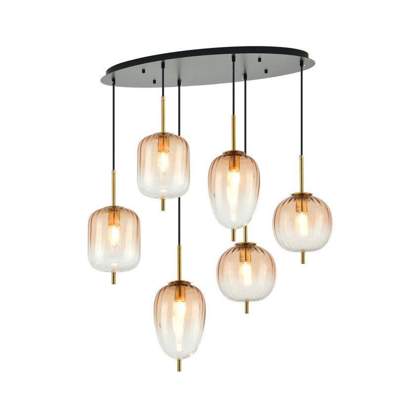 Glint® 4022-6 YL 6/Φ 3 ΣΧΕΔΙΑ ΓΥΑΛΙΑ ΜΕΛΙ ΝΤΕΓΚΡΑΝΤΕ 6xE-14