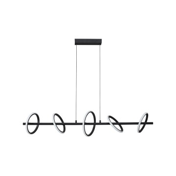 Glint® 560-5 Κρεμαστό Φωτιστικό LED με Οριζόντια Ράγα και 5 LED Φωτιστικά 20W 3000K