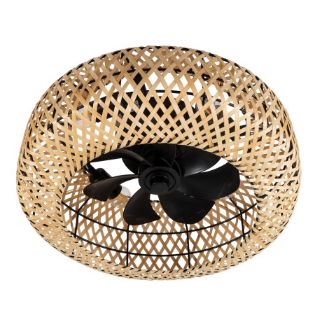 Ανεμιστήρας Οροφής Πλαφονιέρα Bamboo 30W CFC9507 Ø50cm