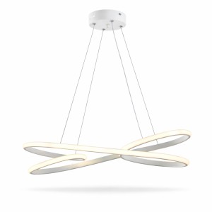 Μοντέρνο Κρεμαστό Φωτιστικό LED Λευκό 42W 4000K