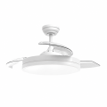 Ανεμιστήρας Οροφής με Φως LED 36W 2000lm 132cm F021 με Διάφανα Πτερύγια