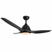 Ανεμιστήρας Οροφής με Φως LED 18W 2190lm Μαύρος 130cm F026