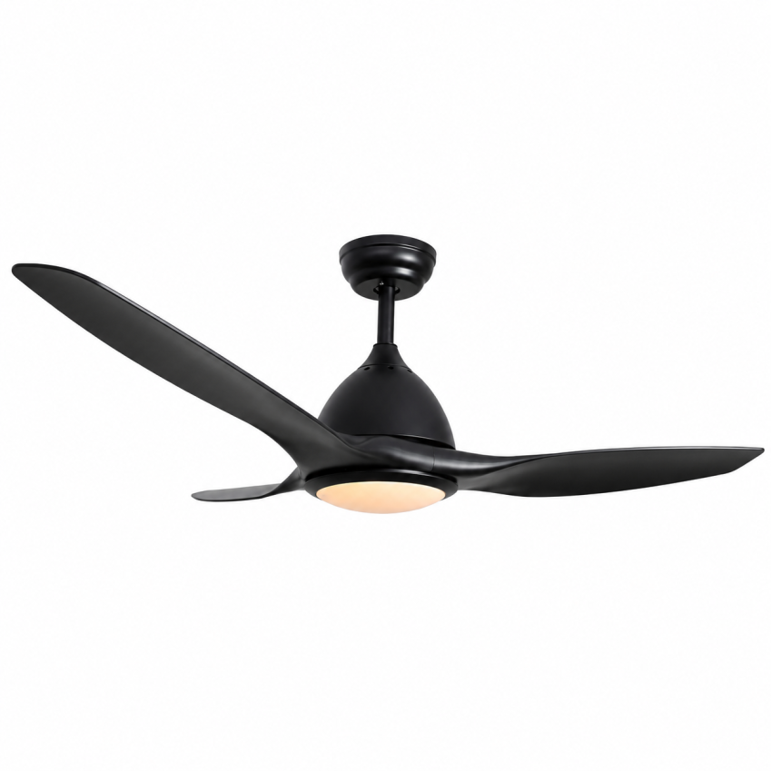 Ανεμιστήρας Οροφής με Φως LED 18W 2190lm Μαύρος 130cm F026