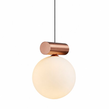 CYLINSPHERE 1360B Designer Μονόφωτο Κρεμαστό Φωτιστικό G9 Ø20 cm