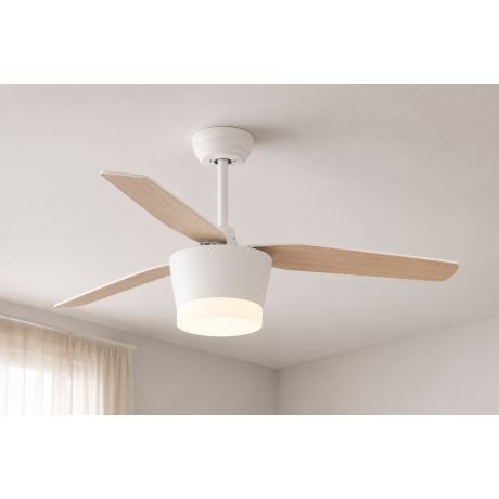 Ανεμιστήρας Οροφής με Φως LED 18W 132cm F008
