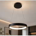 Κρεμαστό Φωτιστικό LED 30W 3513lm Μαύρο Φ40cm L103