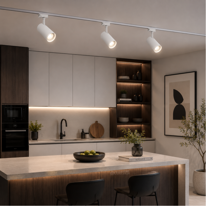 Σποτ Ράγας LED Μονοφασικό Λευκό SR 7023 10W