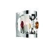 Mb0810-1A  'Mix' Επιτοίχιο Φωτιστικό Chrome Crystal