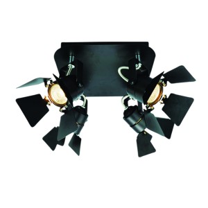 Φωτιστικό Σποτ Οροφής Gu12015A-4R Mystik 1