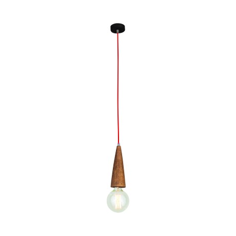 Hl-029R-1 Melody Aged Wood Κρεμαστό Φωτιστικό