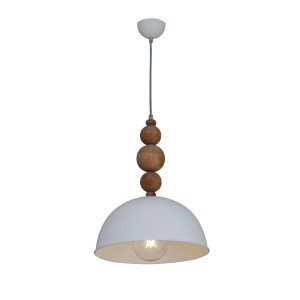 Hl-043Rs-1P Mona White Κρεμαστό Φωτιστικό