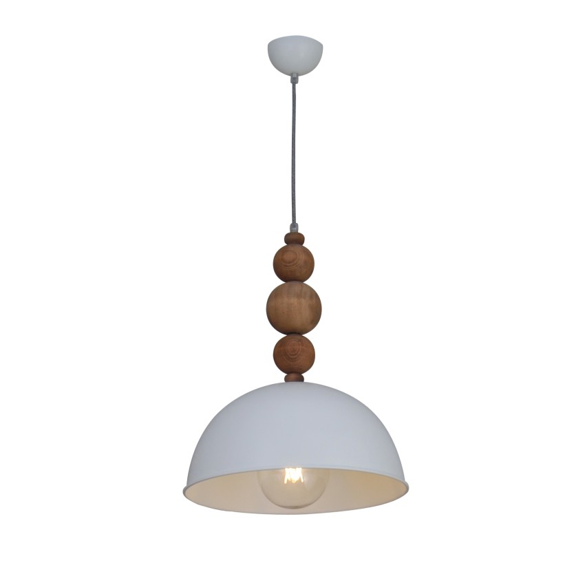 Hl-043Rs-1P Mona White Κρεμαστό Φωτιστικό Hl-043Rs-1P Mona White Κρεμαστό Φωτιστικό