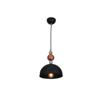 Hl-045Rs-1P Mona Black Κρεμαστό Φωτιστικό