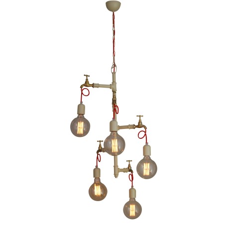 Hl-084T-5 Hikari Beige Κρεμαστό Φωτιστικό