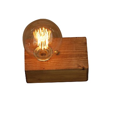 Hl-236-1W1 Benzai Wooden Επιτοίχιο Φωτιστικό