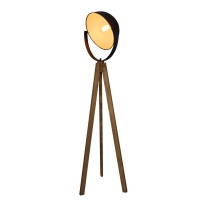 Tripoda Wood Επιδαπέδιο Φωτιστικό 46 x 46 x 180cm