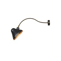 Hl-127-1W Ren Bronze-Grey Επιτοίχιο Φωτιστικό