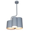Hl-3567-3Pa Brody White Κρεμαστό Φωτιστικό