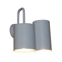 Hl-3567-2W Brody White Επιτοίχιο Φωτιστικό