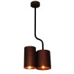 Hl-3567-P2 Brody Old Copper & Black Κρεμαστό Φωτιστικό
