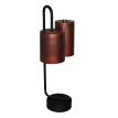 Hl-3567-2P Brody Old Copper & Black Επιτραπέζιο Φωτιστικό