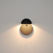 Hl-3592-1M Fallon Black Επιτοίχιο Φωτιστικό