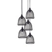 Se 151-20-5 Zola Κρεμαστό Φωτιστικό Black Mat