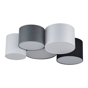 Se21-Wgbb-100 Cozy White,Grey,Brown & Black Shades