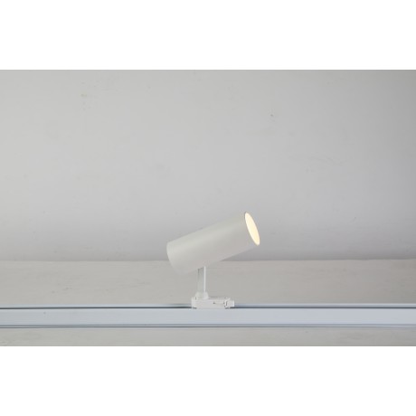 Βιομηχανικό Σποτ Ράγας 18W Λευκό LED με Lifud Driver και COB Bridglux 6,6 x 7 x 22cm