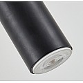 Adept Tube Black - Κρεμαστό Φωτιστικό με Δυνατότητα Μετατροπής των Λαμπτήρων