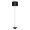 GLOBOSTAR® ASHLEY  Μοντέρνο Επιδαπέδιο Φωτιστικό με Ντουί 1 x E27 AC 220-240V IP20 - Μαύρο - Μ35 x Π35 x Υ145cm