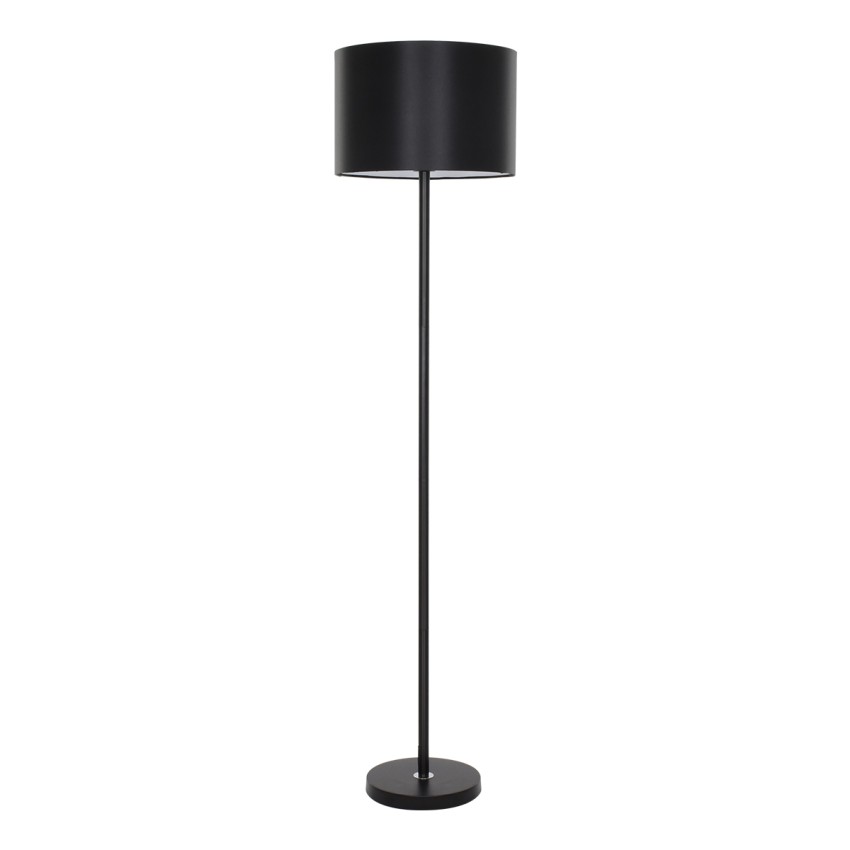 GLOBOSTAR® ASHLEY  Μοντέρνο Επιδαπέδιο Φωτιστικό με Ντουί 1 x E27 AC 220-240V IP20 - Μαύρο - Μ35 x Π35 x Υ145cm