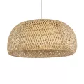 GLOBOSTAR® SAN TROPEZ  Boho Κρεμαστό Φωτιστικό Οροφής με Ντουί 1 x E27 AC 220-240V IP20 - Μπεζ - Μ60 x Π60 x Υ29cm