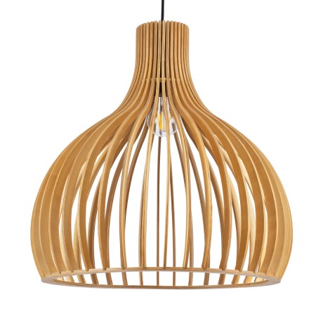 GLOBOSTAR® SCANDINAVIA  Boho Κρεμαστό Φωτιστικό Οροφής με Ντουί 1 x E27 AC 220-240V IP20 - Μπεζ - Μ45 x Π45 x Υ45cm
