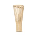 GLOBOSTAR® CHORD  Boho Φωτιστικό Τοίχου - Απλίκα με Ντουί 1 x E27 AC 220-240V IP20 - Μπεζ - Μ20 x Π10 x Υ38.5cm