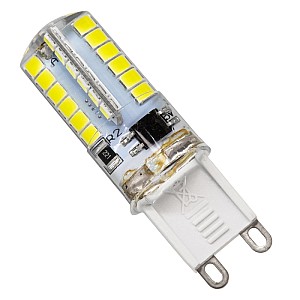 Glint® Λάμπα G9 Led Smd 2835 4W 360Lm 320° Ac 230V Σιλικόνης Ψυχρό Λευκό 6000K